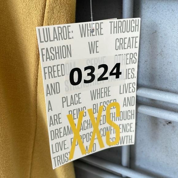 LLR Mustard Crepe Jersey Irma Tunic Top-0324 - Picture 5 of 11